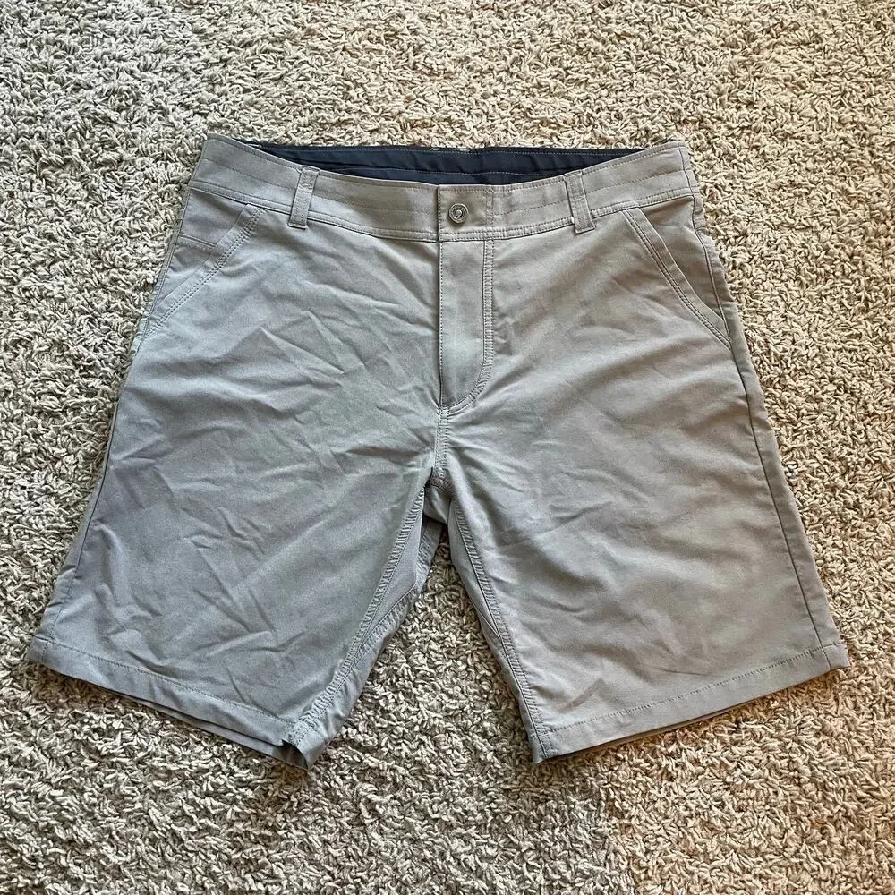 Kuhl Men's Shorts Shift Amphibia Short Charcoal Gray Tech size 36